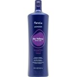 Fanola - Wonder No Yellow Shampoo - 1000ml - Paars Pigment - Verhelderend