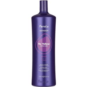 Fanola - Wonder No Yellow Mask - Haarmasker - 1000ml