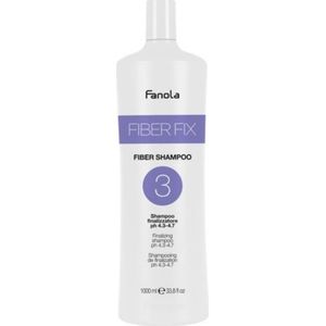 Fanola - Fiber Fix - Shampoo - Voor Gekleurd Haar - Vrij van Sulfaten en Parabenen