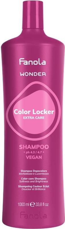 Fanola - Wonder Color Locker Extra Care - Shampoo - Zacht - Voedend