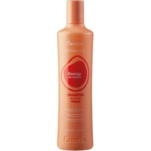 Fanola - Vitamins Energy - Shampoo - 350ml - Vrij van Parabenen