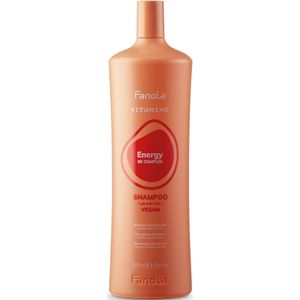 Fanola Vitamins Energizing Shampoo Actieve Shampoo voor dun haar met de neiging om uit te vallen 1000 ml