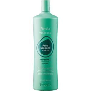 Fanola - Vitamins Pure Balance Shampoo - 1000ml - Verfrissend - pH 4,8/5,2