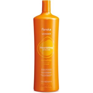 Fanola - Wonder Nourishing Shampoo - 1000ml - Verzorging voor Droog Haar