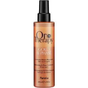 Fanola - Oro-Therapy Gold Bi-Phase - Haarverzorging - 200 ml