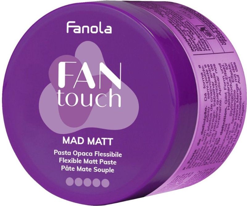Fanola - Fantouch Flexible Matt Paste - Haarpaste - 100ml