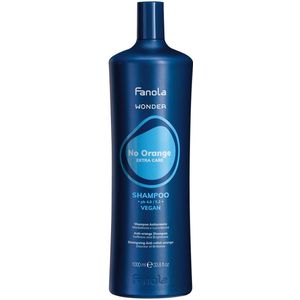 Fanola - Wonder No Orange - Shampoo - Blauw - Vrij van Sulfaten en Parabenen