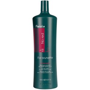 Fanola - Wonder No Red Mask - Haarmasker - Bruin - Voor Koele Tinten