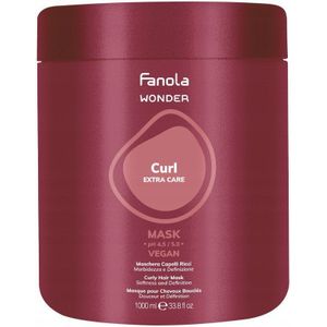 Fanola - Wonder Curl - Haarmasker - Aloë Vera - Mango Boter