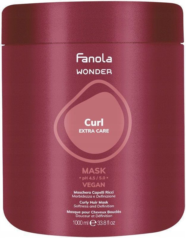 Fanola - Wonder Curl - Haarmasker - Aloë Vera - Mango Boter