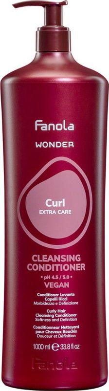 Fanola - Wonder Curl - Conditioner - Vegan - Natuurlijke Ingrediënten
