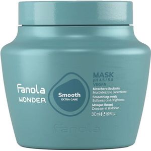 Fanola - Wonder Smooth Mask - Haarmasker - 500ml - Vegan