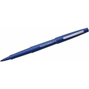 Paper Mate - Flair - Fineliners - Blauw - Inkt op Waterbasis - Verpakking 12 Stuks