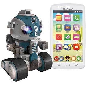 Lisciani Mio Phone & Robot Special Edition 12,7 cm (5 inch) 1 GB 8 GB Single SIM White 1900 mAh - Smartphone (12,7 cm (5 inch), 1 GB, 8 GB, 5 MP, Android 6.0, wit)