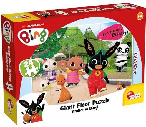 BING vloerpuzzel 24 stukjes ""kom op bing"" 70x50cm