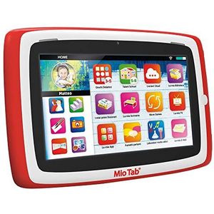 Lisciani Giochi Mio Tab 7 inch Smart Advanced, kinderen 6-12 jaar oud, geheugen 16 GB, autonoom, sensorische vaardigheden, oog hand coördinatie, meerkleurig, 97029