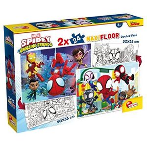 Lisciani LISTIAN MARVEL puzzel DF MAXI FLOOR 2 X 24 SPIDEY