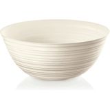 Guzzini - TIERRA - Kom - Melk Wit - Post-consument gerecycled plastic