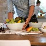 Guzzini - TIERRA - Kom - Melk Wit - Post-consument gerecycled plastic