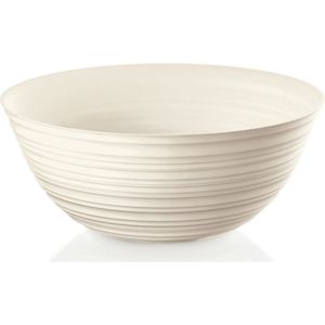 Guzzini - TIERRA - Kom - Melk Wit - Post-consument gerecycled plastic