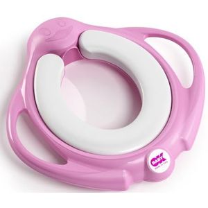 Okbaby Toiletbril met gevoerde zitting, fuchsia