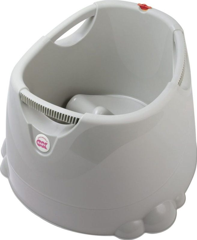 OKBABY Oplà - Groot en veelzijdig badje voor kindjes van 12-36 maanden (tot 25 kg) - grijs