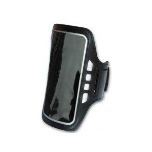Rovera Running Line smartphonehouder met zijdelingse LED-verlichting, zwart, Eén maat