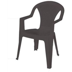 ARETA s.r.l. (ARE) - Antraciet fauteuil Ischia 57 x 58,5 x 81,5 cm, ARE121