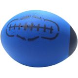 Foam rugby bal blauw 24.5&#42;18 cm