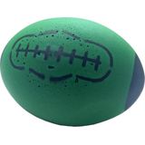 Foam rugby bal groen 24.5*18 cm