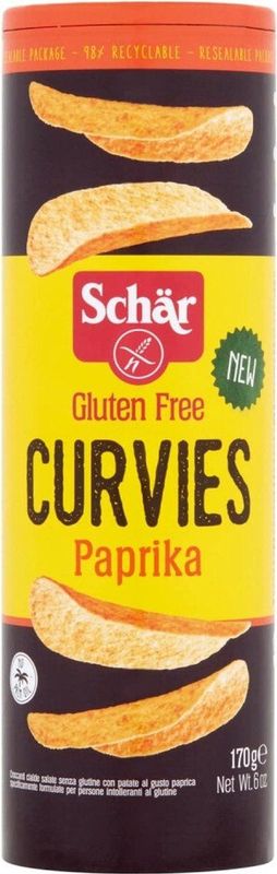 Schar Curvies Paprika 170 gr