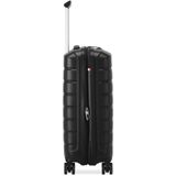 Roncato Handbagage harde koffer / Trolley / Reiskoffer - B-Flying - 55 cm - Zwart