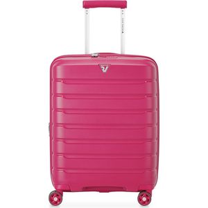 Roncato B-Flying 4 wielen Cabinewagen 55 cm met uitbreidingsplooi magenta