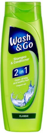 Wash & Go - 2in1 - Shampoo & Conditioner - 400 ml