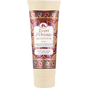 Tesori d'Oriente - Byzantium - Douchegel - 250 ml - Crème Douchegel met Zwarte Rozen en Labdanum