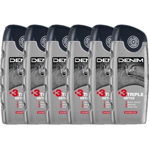 Denim Douchegel Black - 6 x 250 ml