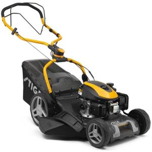 Stiga - Combi 748 S - Grasmaaier - Zwart/geel - Benzine - 46 cm Maaibreedte