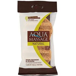 AQUA MASSAGE - Esponja Celulosa Vegetal - Badspons - 100% Natuurlijke Cellulose