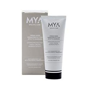 Barrier Mya - Dermoprotectieve crème voor handen, barrièreeffect, waterbestendig, parabenvrij, alcoholvrij en geurvrij, 1 fles van 500 ml met dispenserpomp