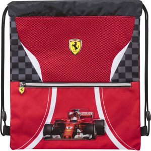 Ferrari F1 Gymbag - 42 x 36 cm - Rood - 42x36