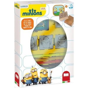 Minions Stempelset met 4 Stempels