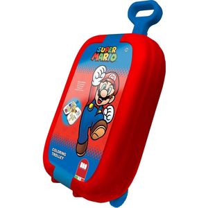 Multiprint - Tekenset Trolley Super Mario: 63-delig