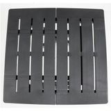 Campingtisch Schwarz 44x44