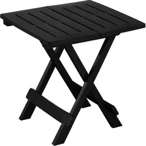 Pro Garden Klaptafel/kunststof campingtafel 45x43x50cm