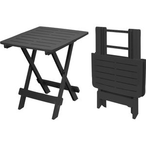Redcliffs Campingtafel Tevere Antraciet 72x79x70cm antraciet Kunststof Redcliffs Campingtafel (79.0000cm x 72.0000cm)