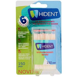 Fria Hident Ergonomische en Veilige Tandenstokers, 150 Stuk, 150 Ml
