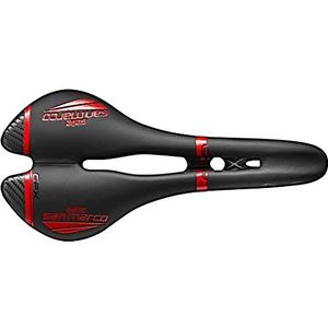 Selle San Marco Aspide Full Fit Carbon FX zadel, zwart/rood (L1)