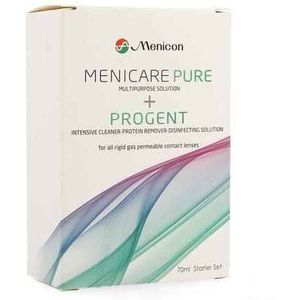 Menicare Pure Startset Progent 70 ml  -  Lensfactory