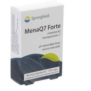 Menaq7 Vit K2 Forte Springfield Pot Capsule 30  -  Springfield Nutraceuticals