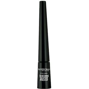 Deborah Milano - 24Ore Waterproof Eyeliner - Zwart - Vloeibaar - Waterdicht
